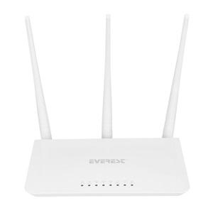 EVEREST EWR-F303, 3Port, 1 WAN, 300Mbps, 2.4Ghz Wifi, Masaüstü, Megabit, WISP, Repeater, Router, Access Point
