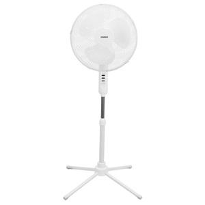 EVEREST FAN10, BEYAZ, EcoWind, 3 Kademeli Hız, 40cm 3 Kanat Pervane ve Çerçeve, 45W, Otomatik Salınım, Yükseklik Ayarlı Vantilatör