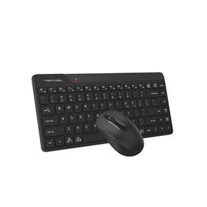 A4 TECH FG2200 AIR2 Siyah, FSTYLER, 2.4Ghz Kablosuz, Türkçe Q, SESSİZ Klavye Mouse Set