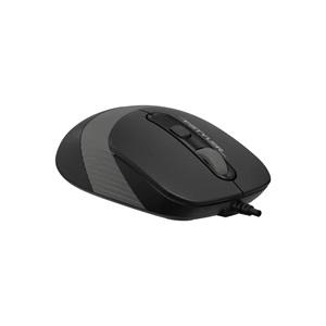 A4 TECH FM10 Siyah-Gri V-Track 1600DPI, Usb Optik Mouse