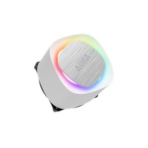 GAMDIAS AURA GL240 V2 WH, White Edition, 240mm, RGB, 2 Fanlı,CPU Sıvı Soğutma