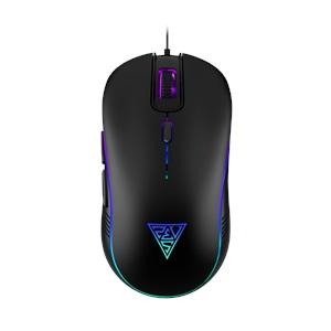 GAMDIAS AURA GS3, Çok Renkli Aydınlatma, USB Kablolu, 6 Tuşlu, Gaming Mouse, 3600DPI, Siyah