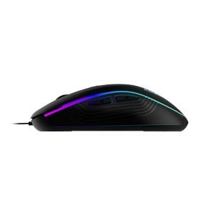 GAMDIAS AURA GS3, Çok Renkli Aydınlatma, USB Kablolu, 6 Tuşlu, Gaming Mouse, 3600DPI, Siyah