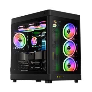 GAMDIAS NESO P1, Tempered Glass, 850W, 80+Bronze, ATX, Black Edition, GAMING KASA