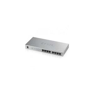 ZyXEL GS1008HP, 8 Port Poe, GigaBit, 60W Yönetilemez, Masaüstü Switch