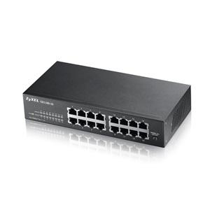 ZyXEL GS1100-16 V3, 16 Port, GigaBit, Yönetilemez, Masaüstü Switch