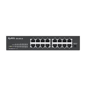 ZyXEL GS1100-16 V3, 16 Port, GigaBit, Yönetilemez, Masaüstü Switch