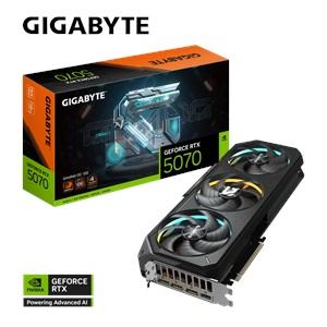 GIGABYTE GV-N5070GAMING OC-12GD, RTX5070, GAMING OC, 12Gb, GDDR7, 192BIT, 3 Fanlı, 1xHDMI, 3xDP, RGB GAMING Ekran KARTI