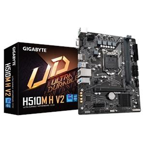 GIGABYTE H510M H V2 rev.1.0, 2xDDR4, M.2, D-SUB, HDMI, 10-11.Nesil, LGA1200 Soket, Anakart