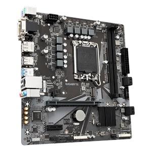 GIGABYTE H610M S2H rev.1.0, 5600MHz, 2xDDR5, M.2, D-SUB, DVI, HDMI, DP, 12-13-14.Nesil, LGA1700 Soket, Anakart