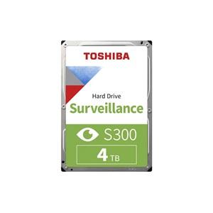 TOSHIBA S300, HDWT840UZSVA, 3.5", 4TB, 256Mb 5400 Rpm, 7/24 Güvenlik HDD