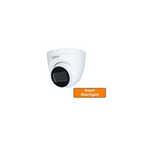 DAHUA IPC-HDW1230T-AS-0280B-S4 2Mpix, 2,8mm Lens, H265+, 30Mt Gece Görüşü, Starlight IP67, Mikrofonlu, PoE Dome IP Kamera