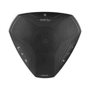 KONFTEL EGO, Siyah, 1000mAh Batarya, BT/USB/AUX/LED, Masaüstü, Mikrofon, Hoparlör