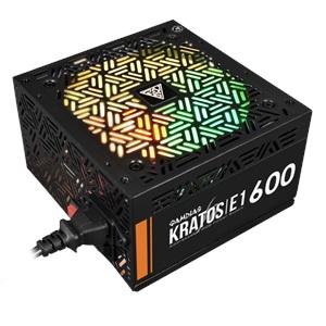 GAMDIAS KRATOS E1-600, 600W, RGB, GAMING, ATX, Power Supply (PSU)