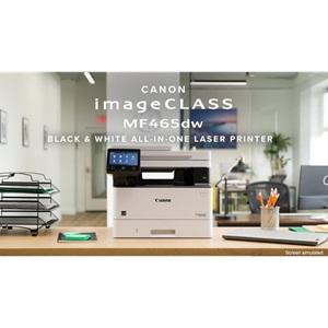 CANON i-SENSYS MF465DW, Lazer Yazıcı, Tarayıcı, Fotokopi, Fax, Wifi, Lan, Duplex, ORİJİNAL TONERLİ