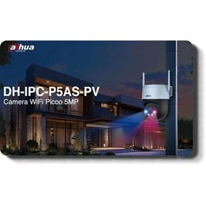 DAHUA P5AS-PV, 5Mpix, 4mm Lens, H265, Dual Smart Light, IP66, Wifi, Dahili Mikrofon, PT Speed Dome IP Kamera