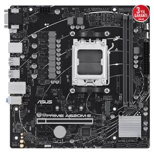 ASUS PRIME A620M-E-CSM, 2xDDR5, 1x M.2, D-SUB, DP, HDMI, AM5 Soket Anakart