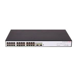 H3C S1600V2-18P-HPWR, 16 Port, GigaBit, PoE 240W, L2, 2 Port GigaBit SFP, Web Yönetilebilir, Masaüstü Switch