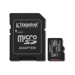 KINGSTON SDCS3/128GB, Canvas Select Plus Gen3 A1, 100Mb/s, MicroSD Kart Bellek (SD Adaptörlü)