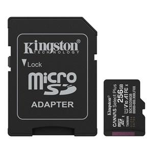 KINGSTON SDCS3/256GB, Canvas Select Plus Gen3 A1, 100Mb/s, MicroSD Kart Bellek (SD Adaptörlü)