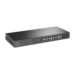 TP-LINK SG1218MPE 18 Port Gigabit, 16 Port POE, + 2Port Gigabit Combo SFP, 250W, Rackmount Yönetilebilir Switch 