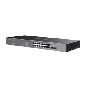 OMADA SG2218, 16 Port GigaBit, 2Port GigaBit SFP, Yönetilebilir, Rackmount Metal Kasa Switch