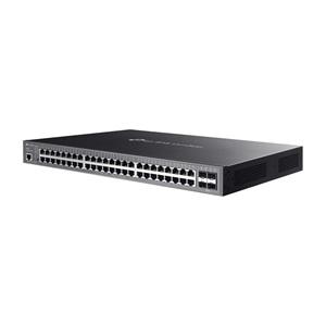 OMADA SG3452P, 52 Port Gigabit, 48 Port Gigabit PoE+, 384W, 4 Port SFP L2+ Yönetilebilir, Rackmount Metal Kasa Switch