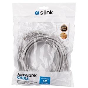 S-LINK SL-CAT605, CAT6, Patch, 5Mt, Kablo (Gri)