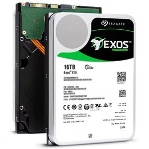 SEAGATE EXOS X16, ST16000NM001G, 3.5", 16TB, 256Mb, 7200 Rpm, 7/24 Enterprise, DATA CENTER-GÜVENLİK-NAS-SERVER, HDD