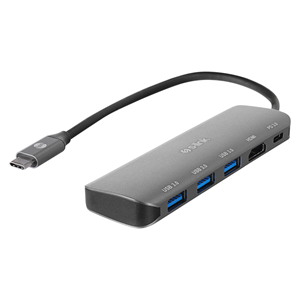 S-LINK SWV-USBC030, Type-C to HDMI, 3xUSB3.0, 1xPD Metal, USB HUB ve Çevirici