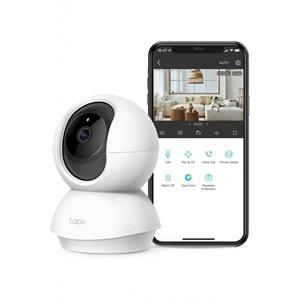 TP-LINK Tapo C210, 3,0Mpix, İç ve Dış Mekan, WiFi, 9Mt. Gece Görüşü, 360 Dönüş, Dikey ve Yatay Hareket, İki Yönlü Ses Güvenlik Kamerası