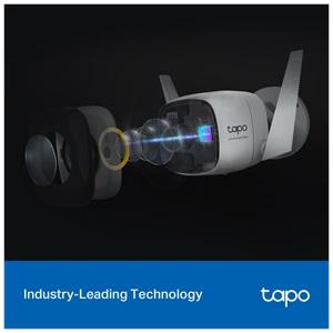 TP-LINK Tapo C325WB, 2K QHD, Dış Mekan, IP66, WiFi-Ethernet, Renkli Gece Görüşü, İki Yönlü Ses Güvenlik Kamerası