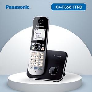 PANASONIC KX-TG6811 TELSİZ TELEFON (Gri) 18 Saat Konuşma, 170 Saat Bekleme, 120 Kişilik Rehber