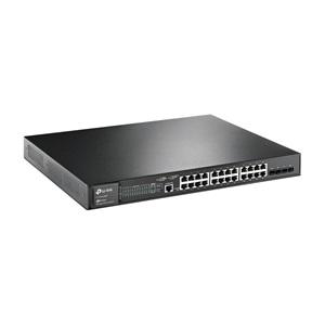 OMADA SG3428MP, 28 Port GigaBit, 24 Port PoE+, 384W, 4Port GigaBit SFP, L2+ Yönetilebilir, Rackmount Metal Kasa Switch