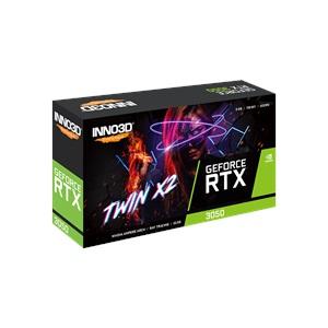 INNO3D N30502-06D6-1711VA60, TWIN X2, RTX3050, 6Gb, 96Bit, GDDR6, 1xDVI, 1xHDMI, 1xDP GAMING Ekran Kartı