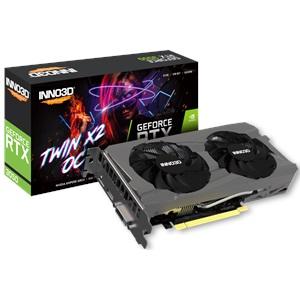 INNO3D N30502-08D6-1711VA41, TWIN X2, RTX3050, 8Gb, 128Bit, GDDR6, 1xDVI, 1xHDMI, 1xDP GAMING Ekran Kartı