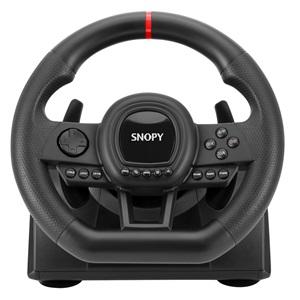 SNOPY V30 ONLY PC, Direksiyon, Pedal, Titreşimli, Gaming Oyuncu Direksiyonu