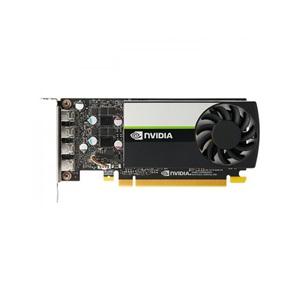 PNY QUADRO VCNT1000-4GB-SB, T1000, 4GB, DDR6, 128Bit, Tek Fan, 4xMini DP, Ekran Kartı