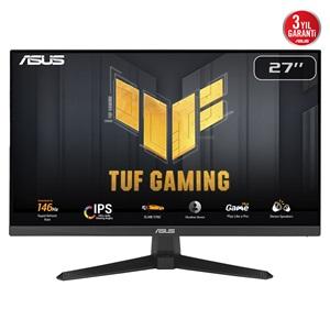 ASUS TUF GAMING VG279QE5A 27" 1ms, 146Hz, Full HD, DP, HDMI, Hoparlör, Fast IPS LED, Düşük Mavi Işık, FreeSync Premium, GAMING Monitör