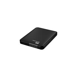 WD WDBUZG0010BBK-WESN, Elements, 1TB, 2.5", USB3.0, Taşınabilir, Harici HDD, Siyah