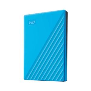 WD WDBYVG0020BBL-WESN, My Passport, 2TB, 2.5", USB3.2, Taşınabilir, Harici HDD, Mavi