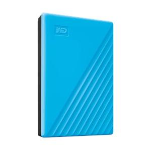 WD WDBYVG0020BBL-WESN, My Passport, 2TB, 2.5", USB3.2, Taşınabilir, Harici HDD, Mavi