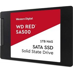 WD Red SA500, WDS100T1R0A, 1TB, 560/530, SERVER ve NAS için Enterprise, 2,5" SATA, SSD