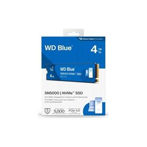 WD Blue SN5000, WDS400T4B0E, 4TB, 5500/5000, Gen4, NVMe PCIe M.2 2280, SSD