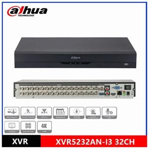 DAHUA XVR5232AN-I3, 32Kanal, 5Mpix, H265+, 2 HDD Desteği, 5in1 DVR Cihazı