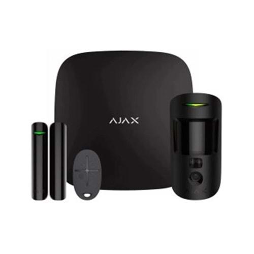 AJAX HubKit/ StarterKit, Kablosuz, Alarm Kiti, SİYAH 