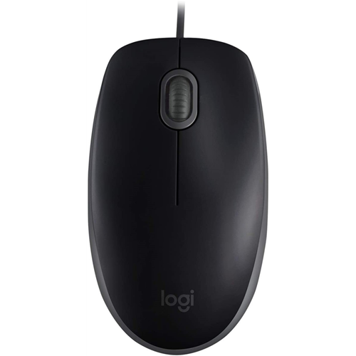 LOGITECH 910-005508, B110 Siyah, USB Kablolu, 1000dpi, Optik, 3 Tuşlu, Mouse