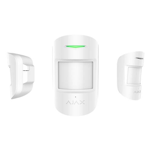 AJAX CombiProtect Kablosuz Hareket PIR ve Cam Kırılma Kombine Dedektör BEYAZ