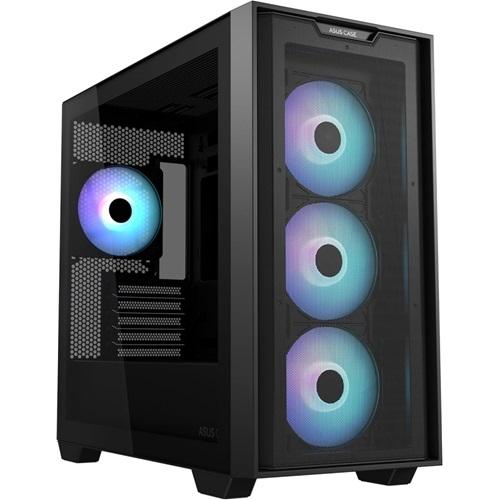 ASUS A21 PLUS, PSU YOK, Tempered Glass, ARGB, Micro ATX, GAMING KASA