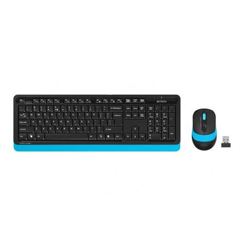 A4 TECH FG1010 Mavi FSTYLER Türkçe Q 2,4Ghz Kablosuz Klavye Mouse Set